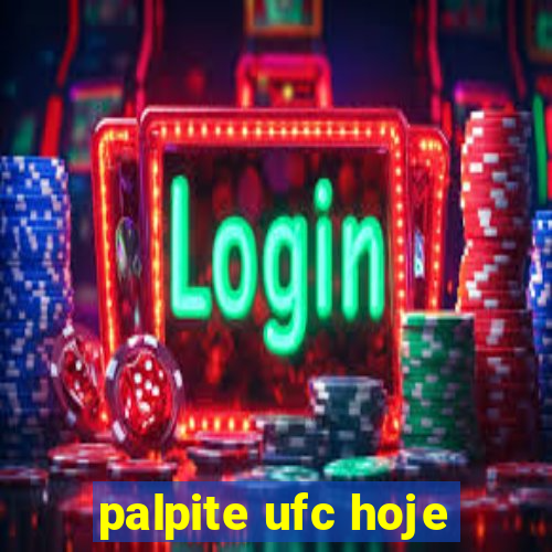 palpite ufc hoje