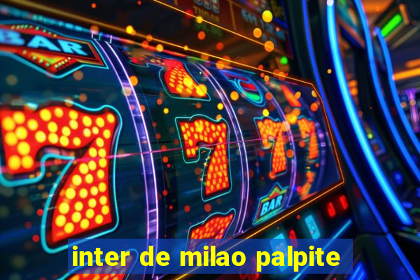 inter de milao palpite