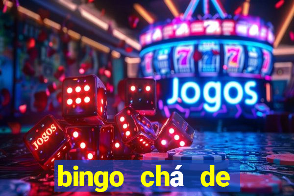 bingo chá de bebê excel