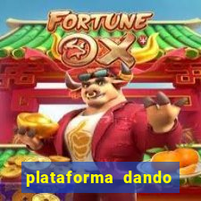 plataforma dando bonus de cadastro