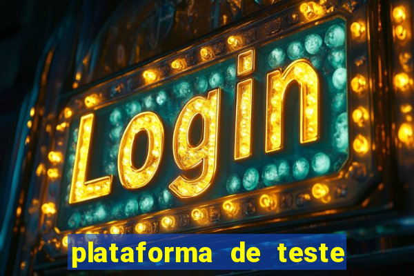 plataforma de teste pg demo