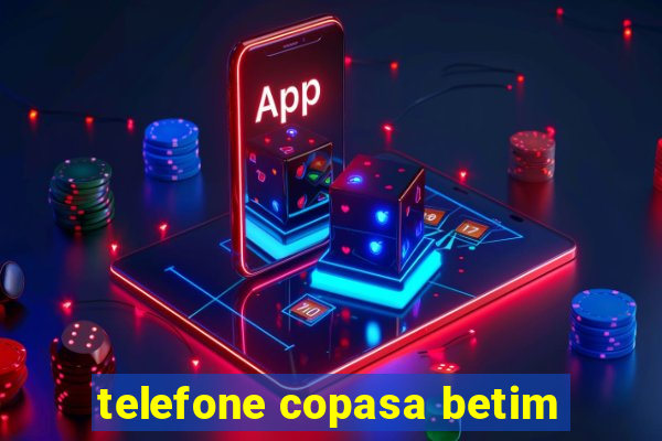 telefone copasa betim