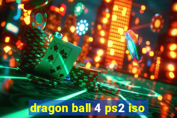 dragon ball 4 ps2 iso