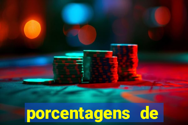 porcentagens de jogos pagantes