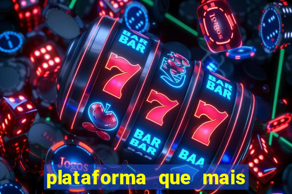 plataforma que mais paga no fortune tiger