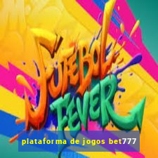 plataforma de jogos bet777